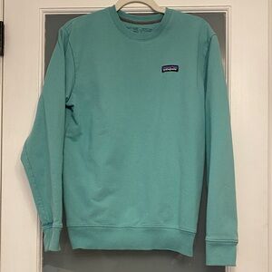 Patagonia Teal Crewneck Sweater